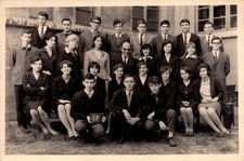 FOTO ANNI 50/60 CLASSE SCOLASTICA SCUOLA ALUNNI SCOLARI -