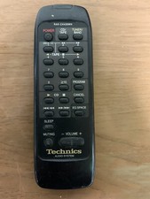 TECHNICS RAK-CH426WH  Telecomando per lettore CD stereo / impianto Hi-fi 