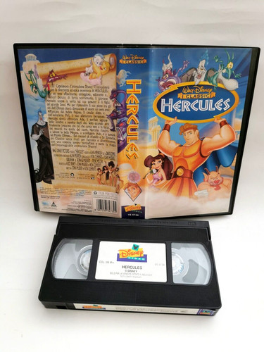 Vhs disney univideo hercules - disney,