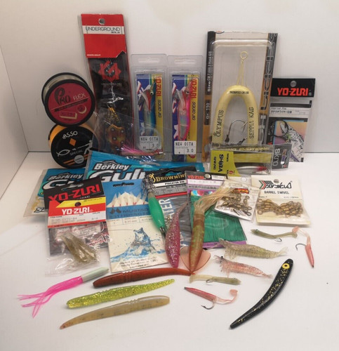 Lotto stock materiale pesca - lotto, da