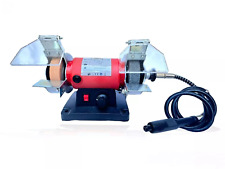 MOLA DA BANCO SMERIGLIATRICE PIETRA E SPAZZOLA 150 WATT CON MINI TRAPANO DRILL