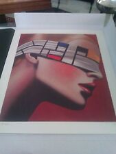 Serigrafia su cartoncino di Alessandro Paternò BELLISSIMA!! AFFARE!! No Rabarama