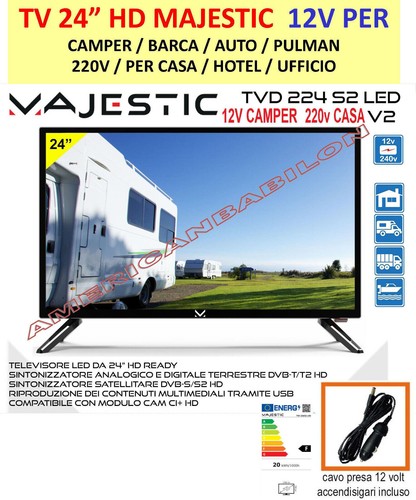 Dvb c s2 - 24", tv