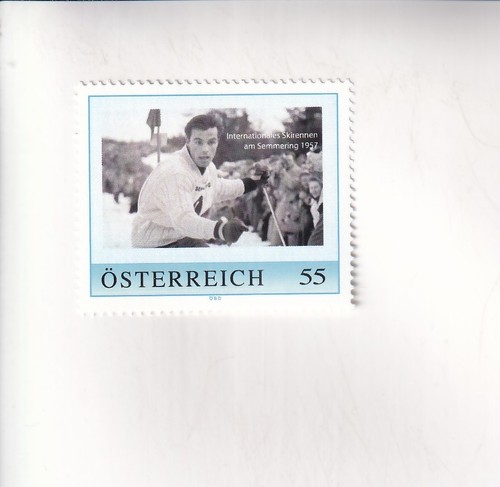 Francobollo austria sport - pm,