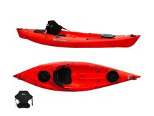 Kayak monoposto Privat 2.0 Big Mama Kayak canoa da 295 cm + 2 gavoni + 1 seggiol