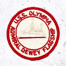 Patch vintage USS Olympia •