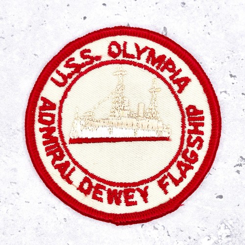 Patch vintage uss olympia - vintage,