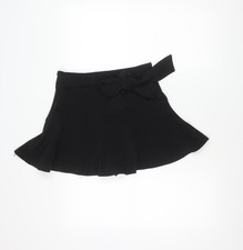 Zara minigonna donna nera