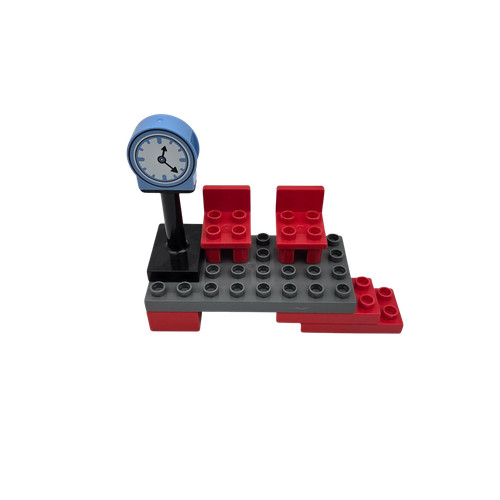 Lego treno duplo - treno, blu