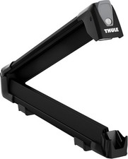 PORTASCI DA TETTO MODELLO SNOWPACK 4 paia COLORE NERO