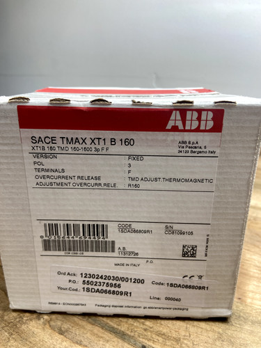 Abb sace tmax - sace, xt1