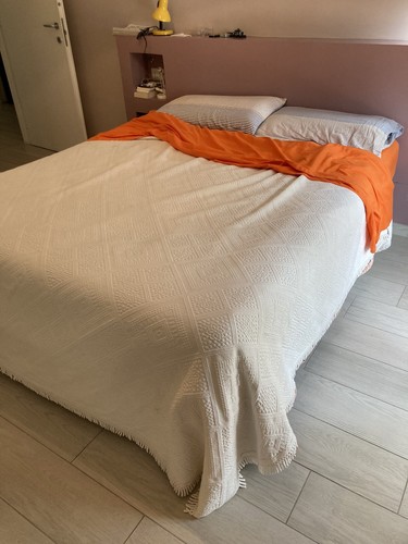 Rete letto matrimoniale con - letto,
