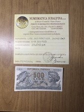 REPUBBLICA ITALIANA BANCONOTA