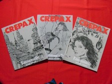 CREPAX - EMMANUELLE   1°-2°-3° Volume       BLUE PRESS     Prima Edizione  !!!!!
