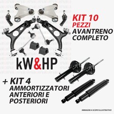 KIT BRACCETTI DX/SX COMPLETO + 4 AMMORTIZZATORI ANT POST ALFA ROMEO 147 156 GT