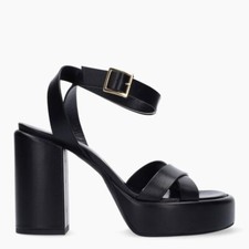 Giampaolo Viozzi Sandalo Rio Plato Tc 90  Donna Pelle Nero  Luxury Woman 38