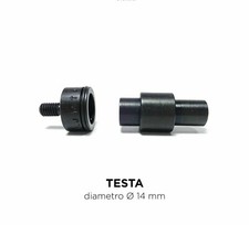 MATRICE PUNZONE PER TORCHIETTO PINZA TORCHIO A PISTONE PER BOTTONI JEANS 14 mm