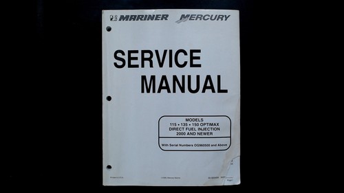 Mariner mercury 115 135 - 115, 150