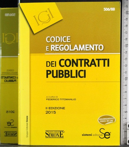 Codice regolamento dei - e,