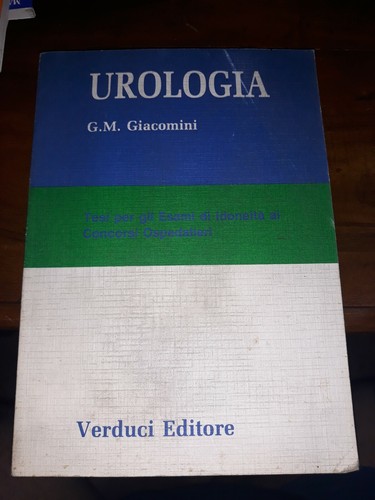 Urologia giacomini tesi - giacomini, per