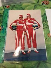 34a Fotografia Piloti Ferrari Alonzo Barrichello 20x30