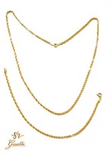 Set Collana 60cm e Bracciale