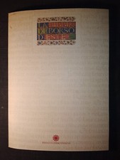 BROCHURE PROMOZIONALE LA BIBBIA DI BORSO D'ESTE FRANCO COSIMO PANINI