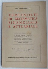 TEMI SVOLTI DI MATEMATICA