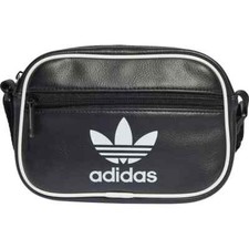 Borsa a tracolla Adidas Originals Adicolor Classic Mini Airliner colore Nero/Bianco