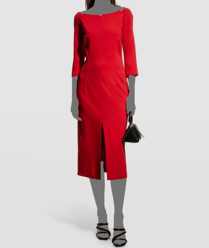 Abito donna rosso - , spalle