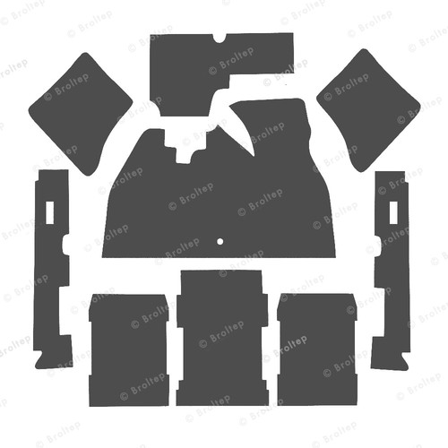 Tappeto interno per - , vw