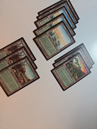 Lotto terre mtg mirage fetch - mirage, "fetch"