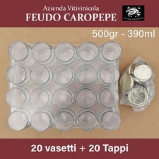 20 VASETTI IN VETRO MIELE