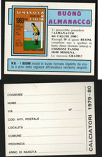 Buono Almanacco 1979-80 Panini