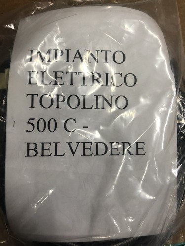 Fiat topolino 500 belvedere - topolino,