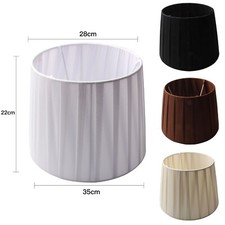 Paralume Tessuto pieghettato