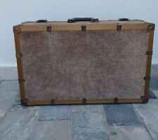 Valigia vintage pelle tapiro mai usata rarissima Borbonese? Leggi descrizione