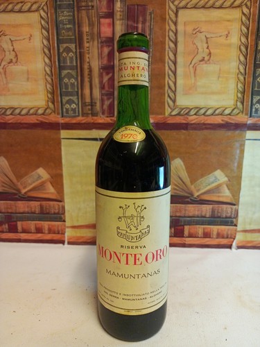 Vino 1970 riserva monte - 1970,