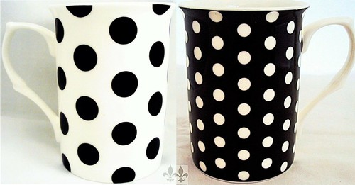 Set tazze black - &, spots