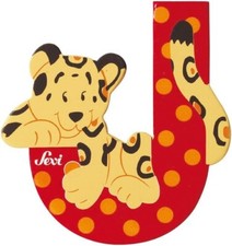 Sevi- Lettera J Rosso- JAGUAR