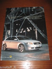*AL76=AUDI A3 3.2 V6 QUATTRO=PUBBLICITA'=ADVERTISING=WERBUNG=COUPURE=