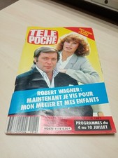Magazine television TV TELE POCHE 1115-juin 1987-robert wagner-amour du risque 