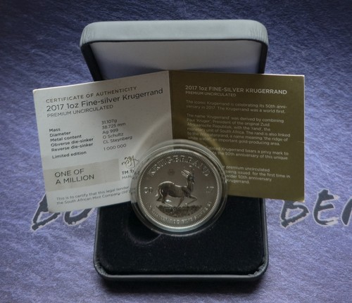 2017 krugerrand 50th - 2017,