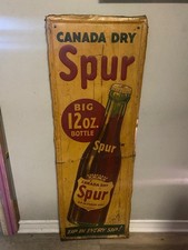 Insegna pubblicitaria vintage