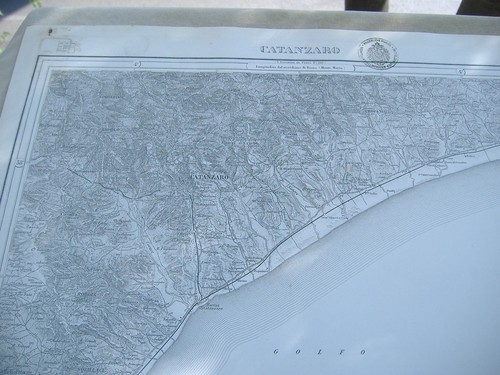 Mappa 1899 catanzaro timbro - di, catanzaro,timbro