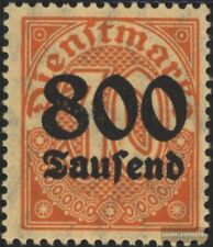 Tedesco Empire , con il rare Filigrana Rhombus MNH 1923 Timbro ufficiale