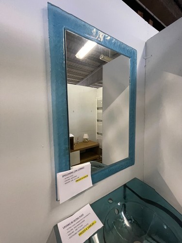 Specchio cornice vetro fuso - specchio,