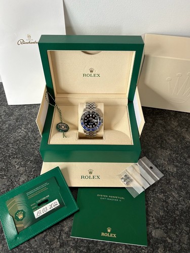 Rolex gmt master batman - rolex, gmt-master