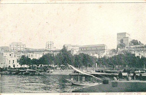Du1072 cartolina pozzuoli dal - pozzuoli,