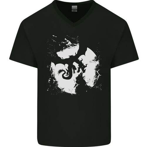 Shirt uomo dragon full moon - uomo,